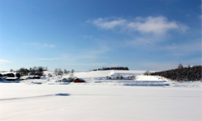 【北海道】北海道的大地，富良野的雪