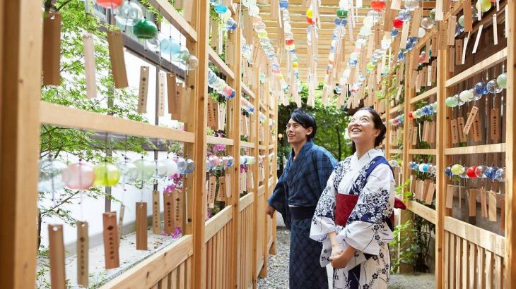 【关东必去】川越冰川神社夏日结缘风铃祭，让色彩缤纷的风铃回廊传达心愿