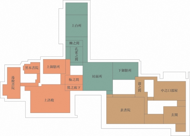 日本城堡平面图图片