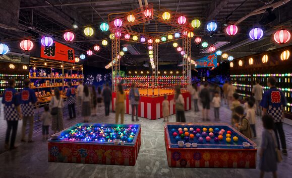2026年最新登场！东京台场夏日祭典「TOKYO彩虹夏祭」巨大LED烟火、数位游戏一次体验
