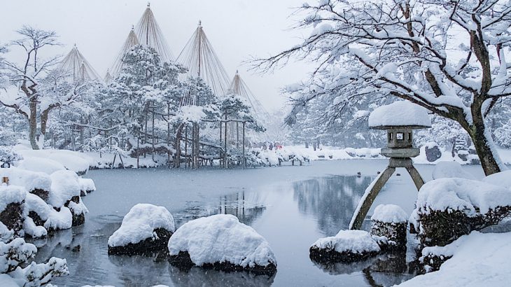 【石川县】周末快闪金泽一日游｜小松机场直达石川县交通、兼六园赏雪、茶屋街散策