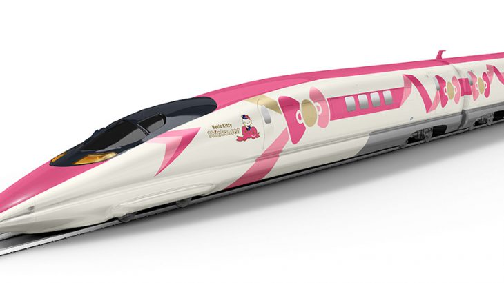 【JR西日本限定】山阳新干线推出粉色系HELLO KITTY新干线，超萌凯蒂猫车掌等你来搭乘