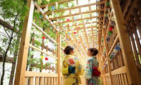 【关东必去】川越冰川神社夏日结缘风铃祭，让色彩缤纷的风铃回廊传达心愿