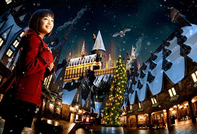 【大阪必去】到魔法世界过圣诞，日本环球影城霍格华兹城堡秀全新登场